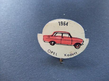 Opel Kadett oldtimer 1964 rood